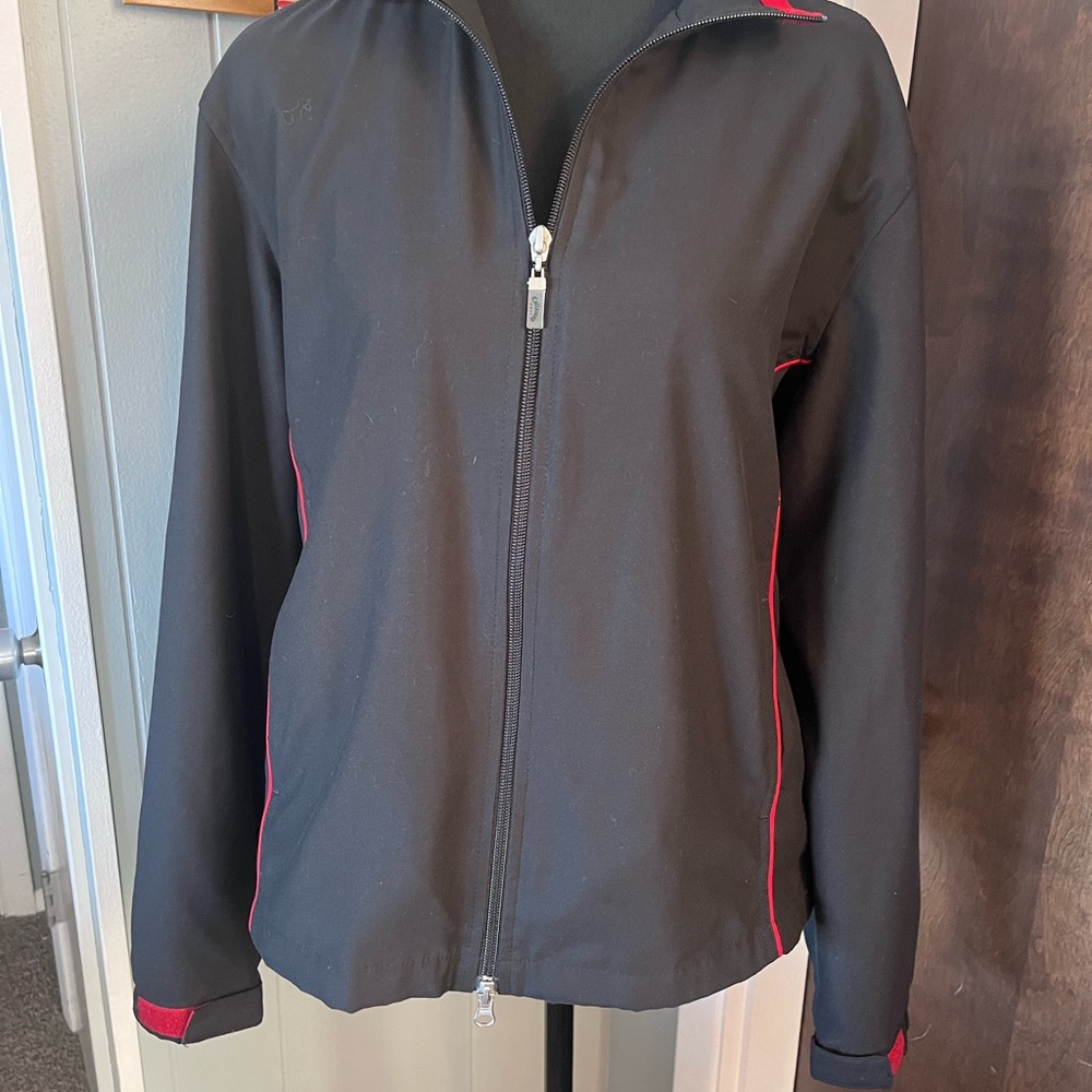 Callaway Golf Women’s Tech Jacket Black Zipper,  Size Large